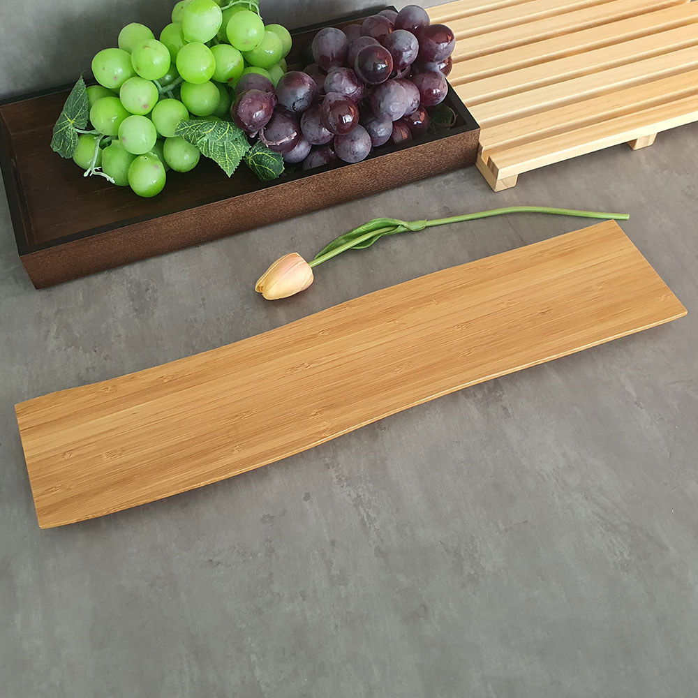 [단일] 대나무 웨이브 스시 도마 5호 47.8cm 회접시 플레이팅 초밥 접시
