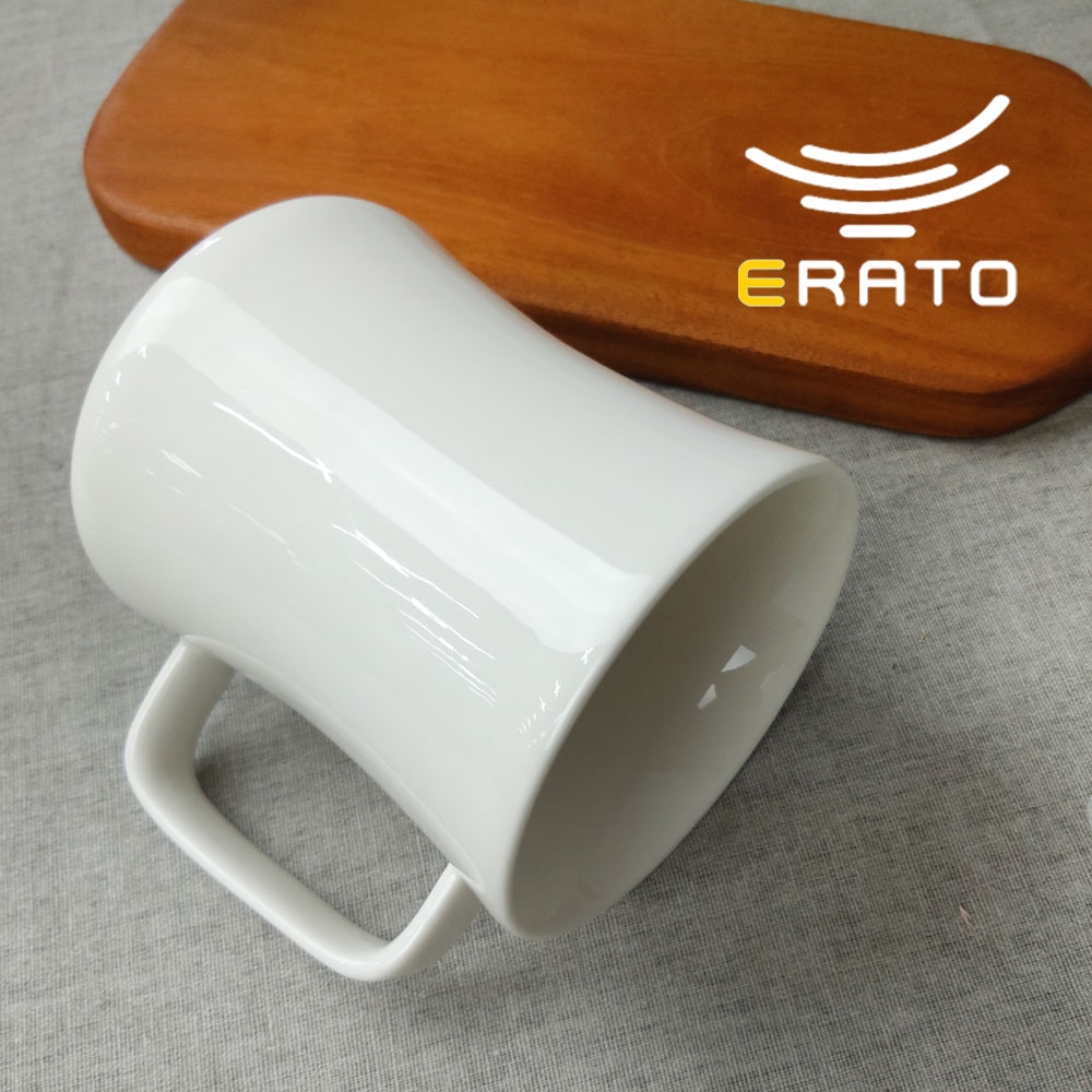 에라토 강화 라떼 머그 8500 350ml~510ml 나팔 라인 카페 컵 커피 잔
