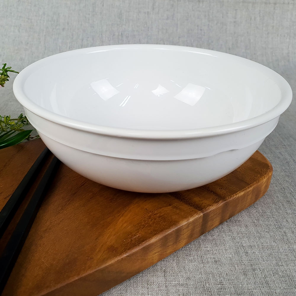 pc 병원 우동기 백색 단품 식기 식당 업소용 환자용 그릇