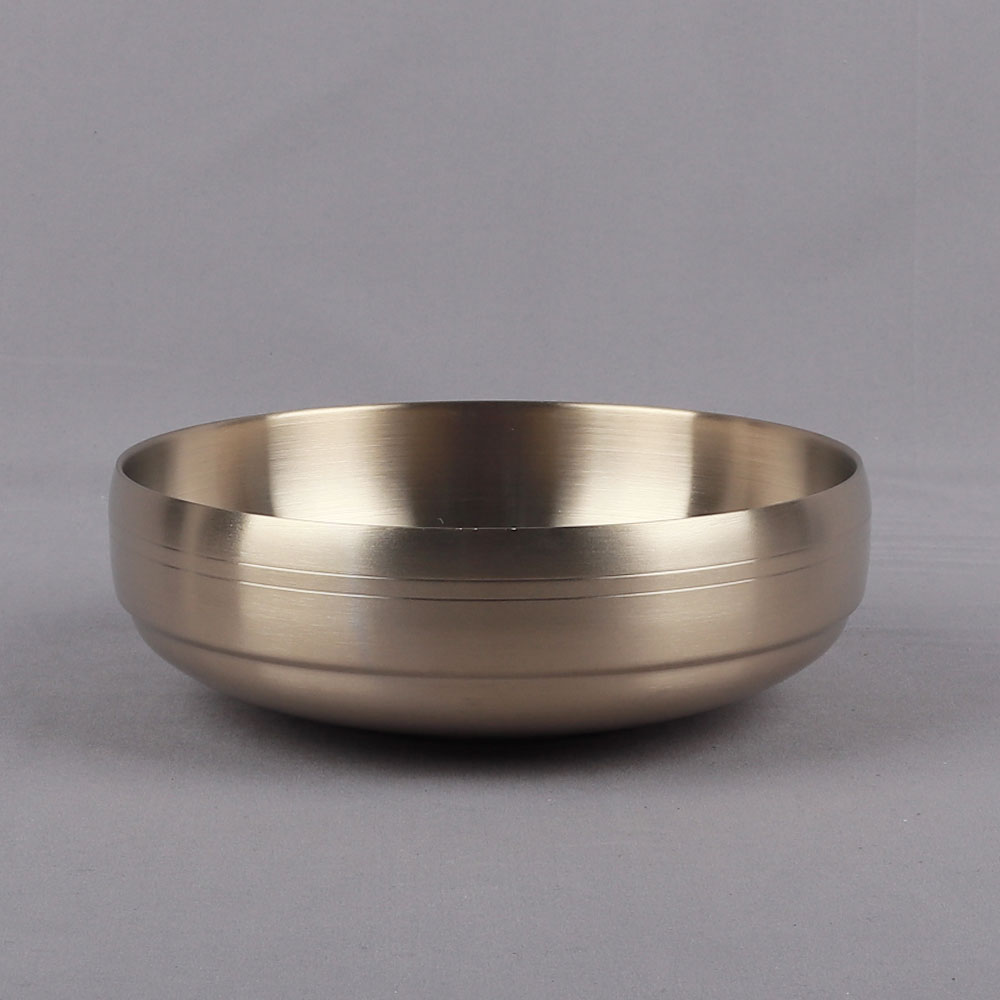 [단일] 티타늄 이중 신면기 대 21 대접 스텐 면기 그릇 라면 우동 국수 비빔기