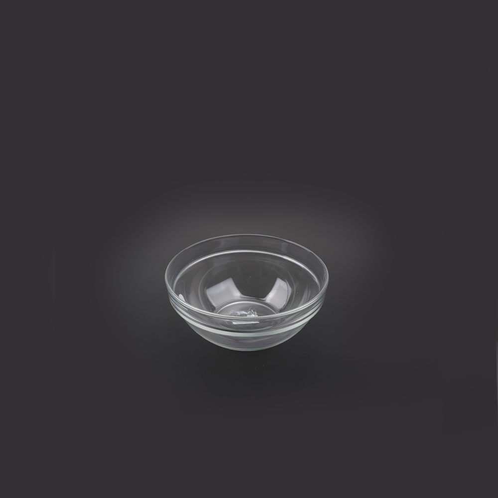 [단일] 유리 엠필러블 볼 6cm 3.5cl 소스볼 투명 유리볼 샐러드 보울
