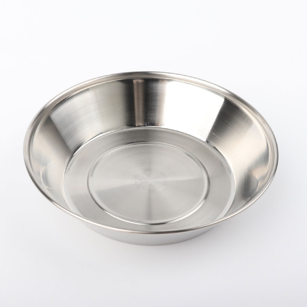 [단일] 푸드볼 32 바 스텐 접시 원형 앞접시 A