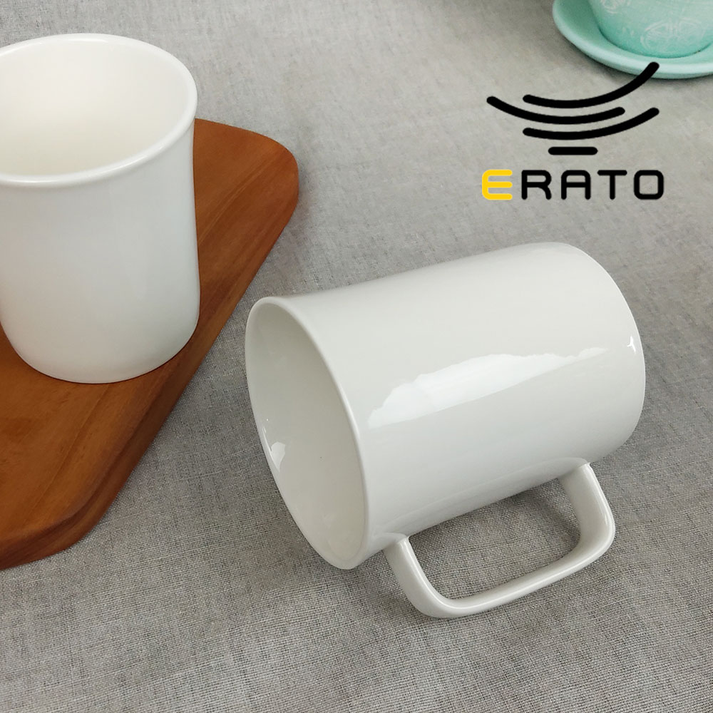 에라토 강화 카누 머그 8600 400ml~470ml 나팔 라인 카페 컵 커피 잔