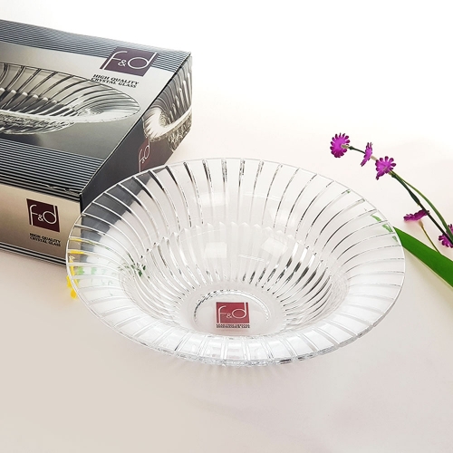 크리스탈 그래머볼 68018 f&d VV 황도그릇 37oz (1100cc) 유리 볼 샐러드