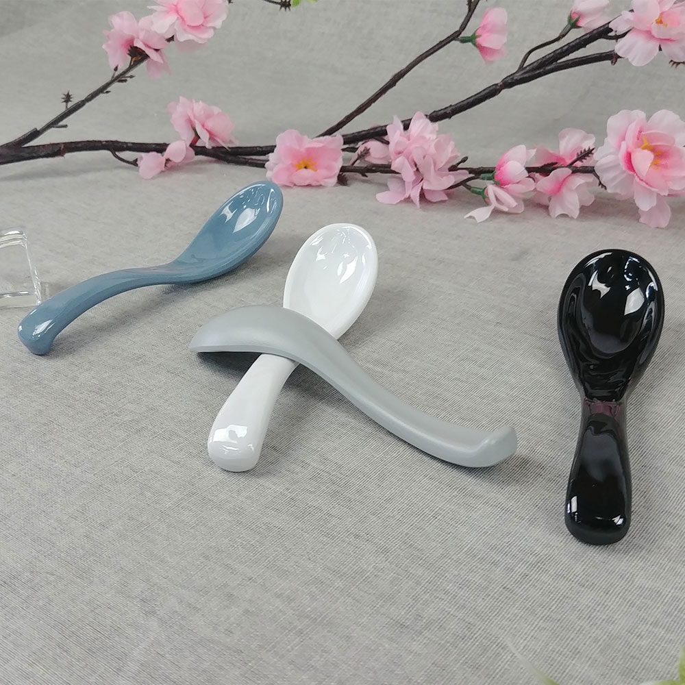포칼라 그레이 825 우동 스푼 BB 숟가락 멜라민 업소용 다이아