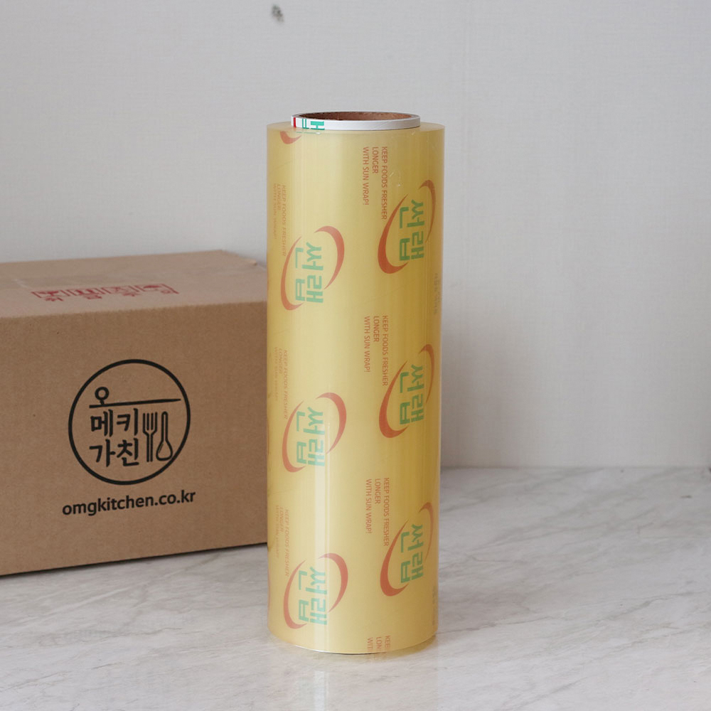 [단일] 업소용랩 썬랩 35cm x 500M 6EA (1BOX)주방 대용량 포장 영업용