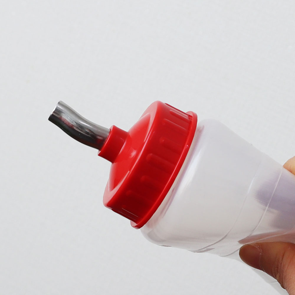 [단일] 스텐 노즐 소스통 뚜껑 BPA FREE 누드 초장병  중 450m