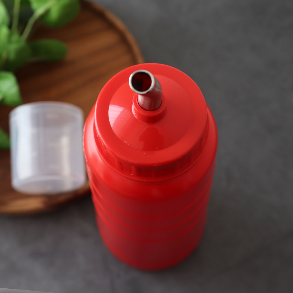 [단일] 스텐 노즐 소스통 뚜껑 BPA FREE 초장병  왕대 730m