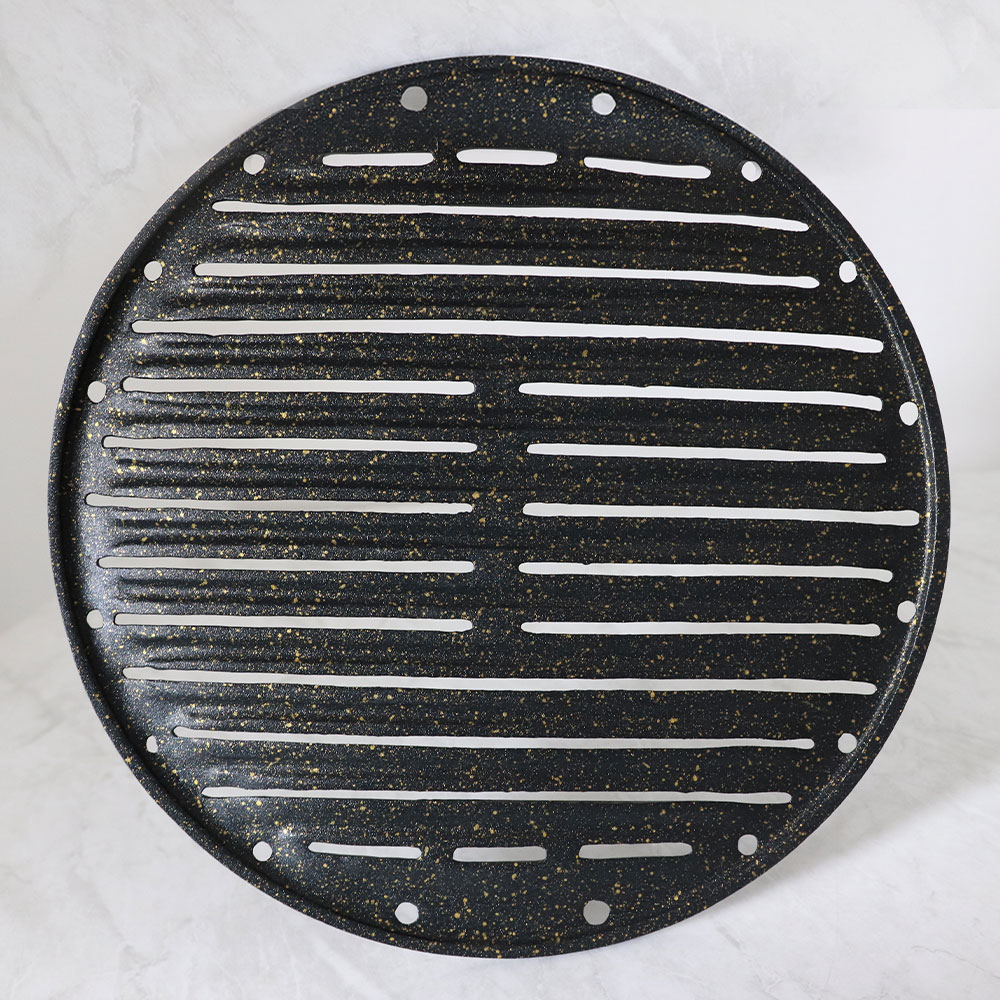 SG 업소용 불판 숯불 국산 구이 고기 삼겹살불판 주물 VV 맛 숯그릴 330mm