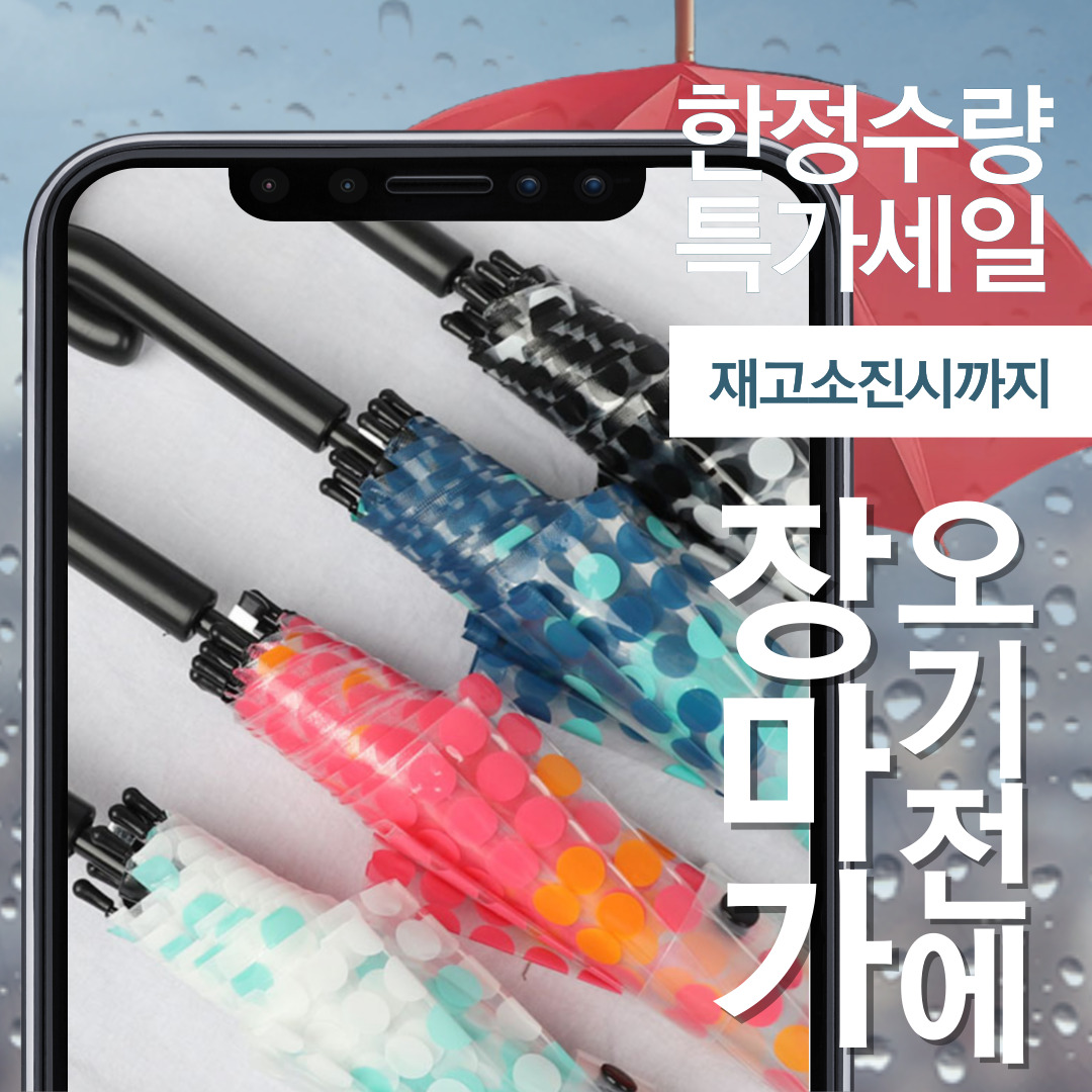 omgkitchen 투명 우산 비닐 부엉이