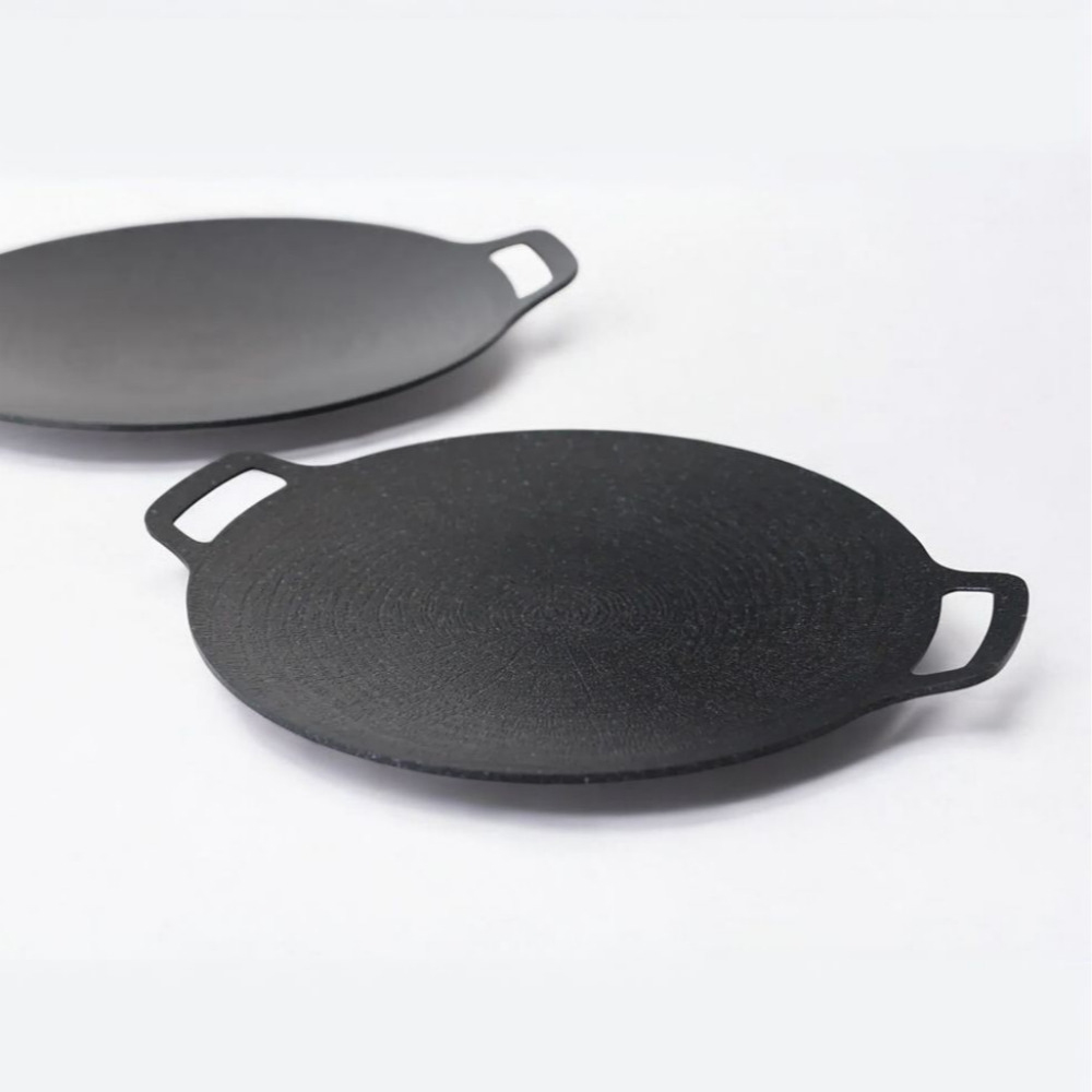 SS IH 그리들 캠핑 인덕션 국산 통주물 5중코팅 삼겹살 고기불판 솥뚜껑 AA 30cm
