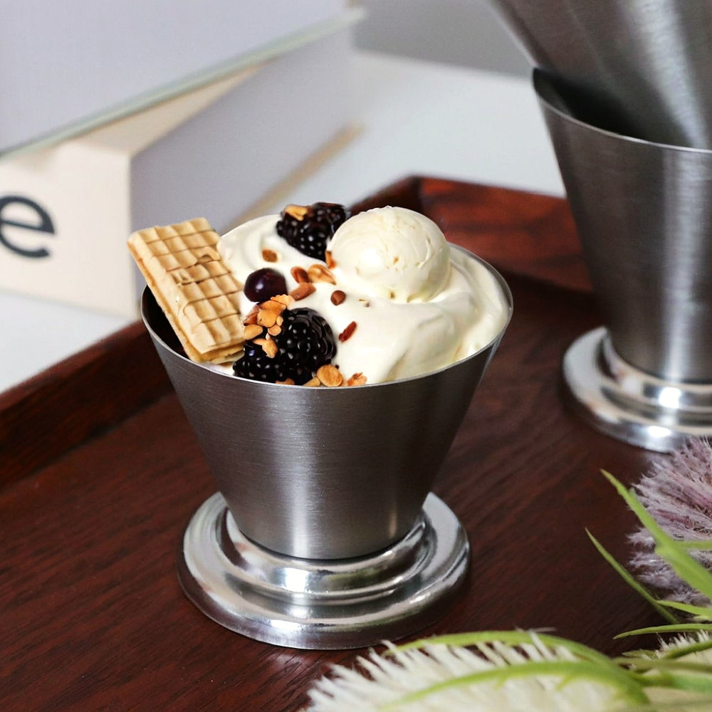 DS 디저트볼 스텐 아이스크림컵 빙수볼 버킷 간식 핑거푸드 그릇 AA 7cm