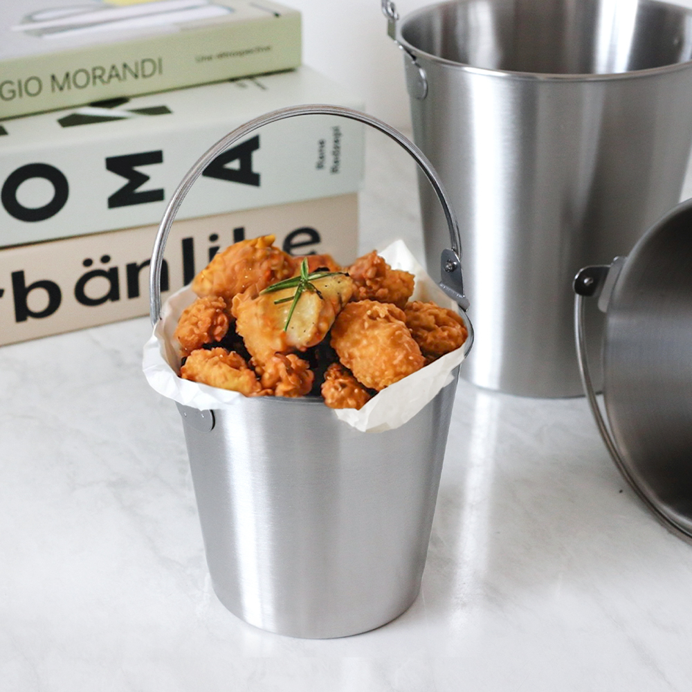 DS 스텐 버킷 다용도볼 빈티지 양동이 바케스 쿨러 미니 버켓 AA 11.5cm