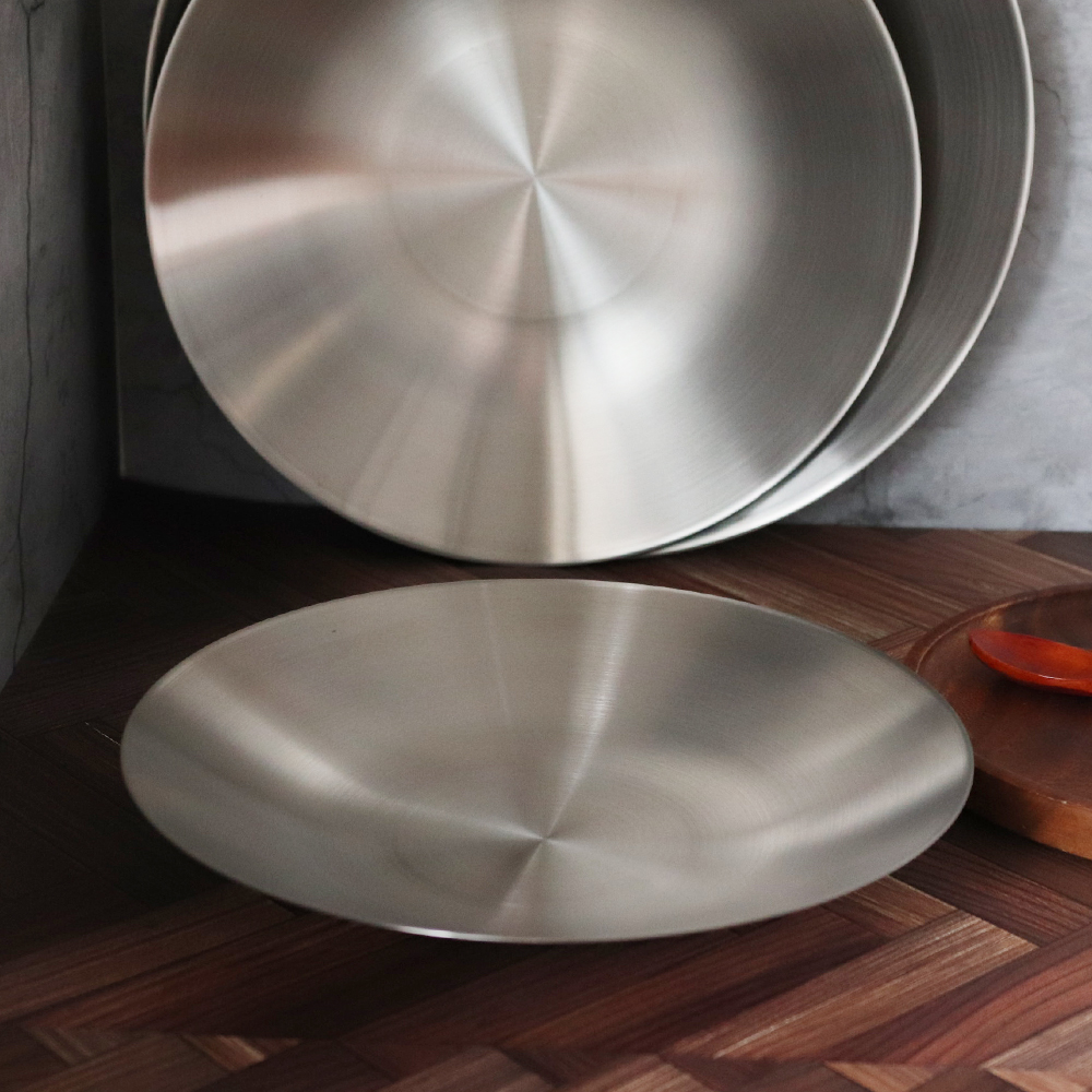 DS 304 스텐 볼 그릇 대형 메인요리 디쉬 뷔페 샤틴 요리 접시볼 AA 1호