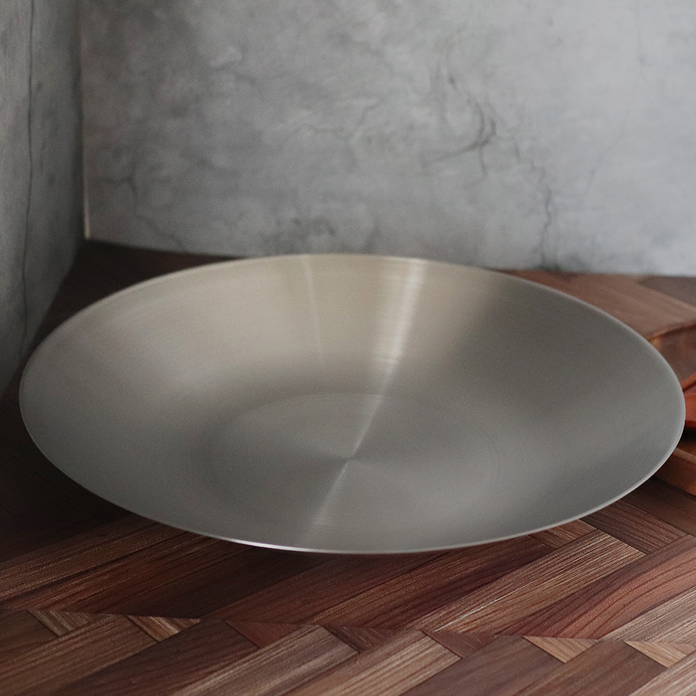 [단일] DS 304 스텐 샤틴 요리 접시볼 3호 400 볼 그릇 대형 메인요리 디쉬 뷔페