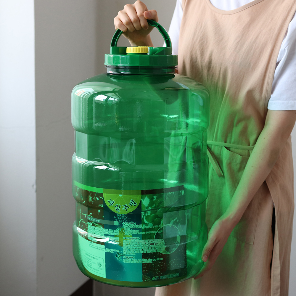 담금주통 PET 그린 매실통 30L 6개 1박스 VV 매실병 플라스틱