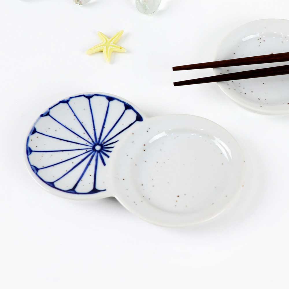 [YK 도자기] 하이토-111 꽃 이절종지 업소용 초장기 UU