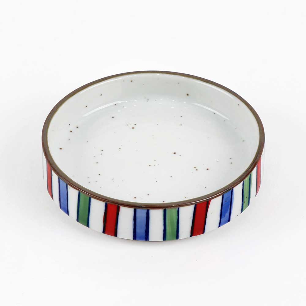 [YK 도자기] 하이토-140 삼색 원형찬기 구프 도자기찬기 가정용식기 BB