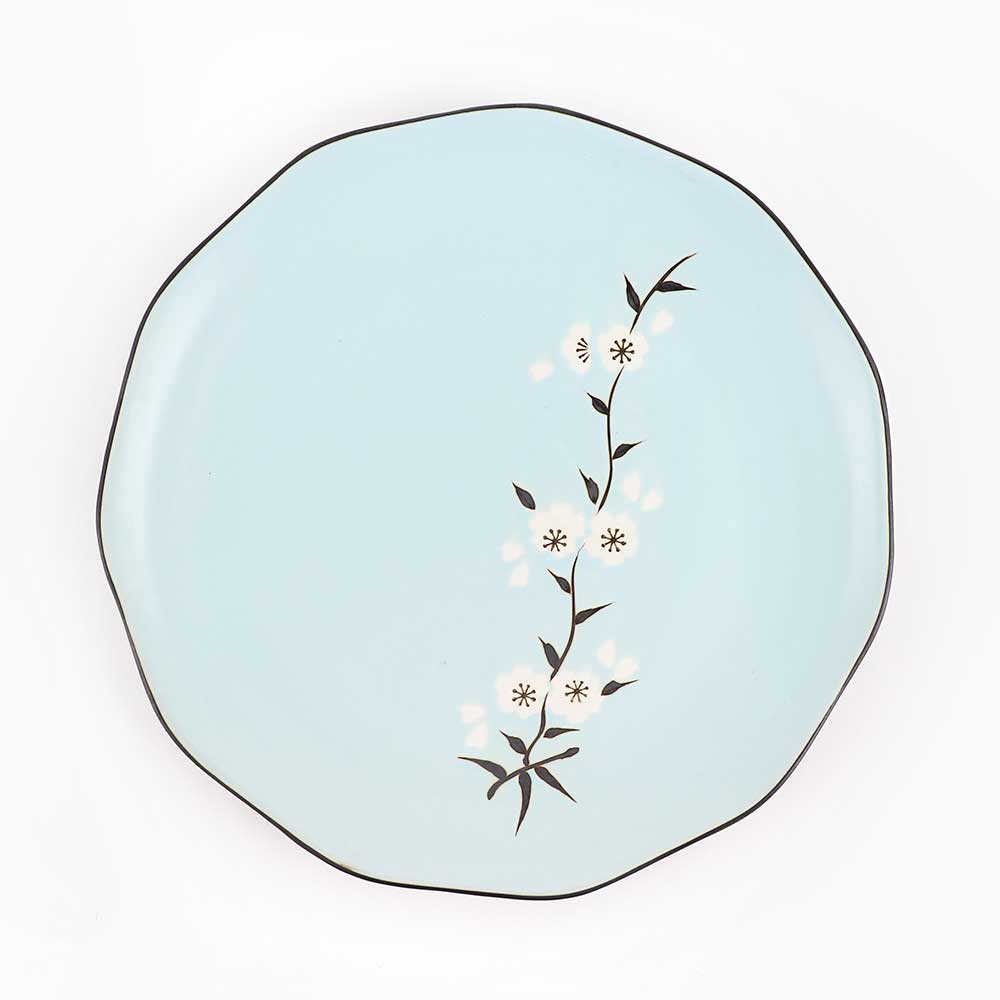 [YK 도자기] 원형 접시 플레이팅 UU 12인치 CM-102