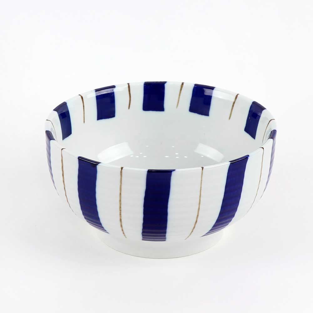 [YK 도자기] CM-264 파란줄 우동기 라면 국수 UU