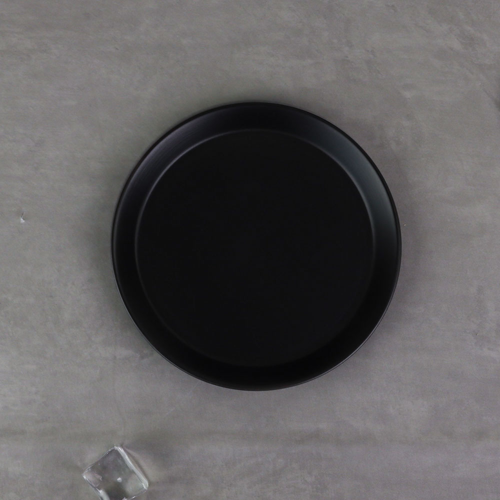 크레아트 블랙 싱글 6 도자기 그릇