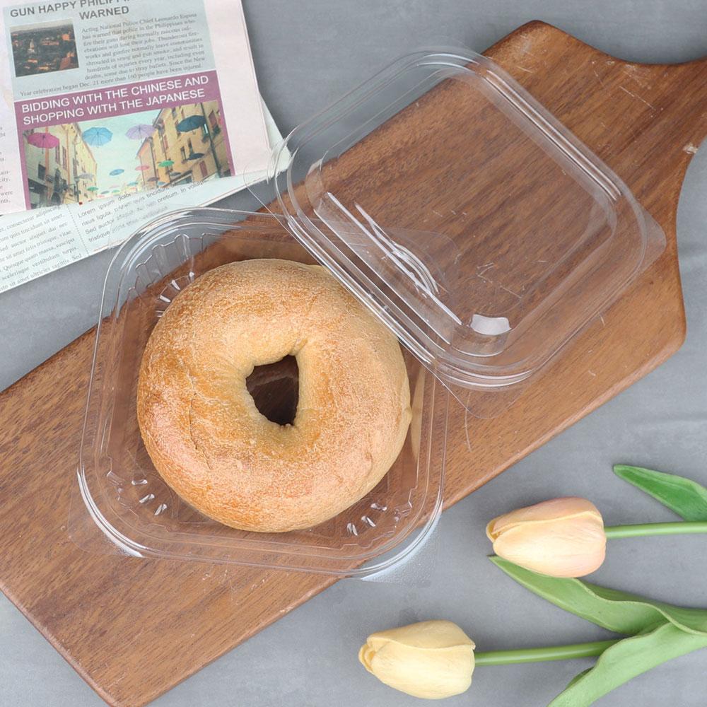 투명 사각 용기 IP-105 (100ea) VV 일회용