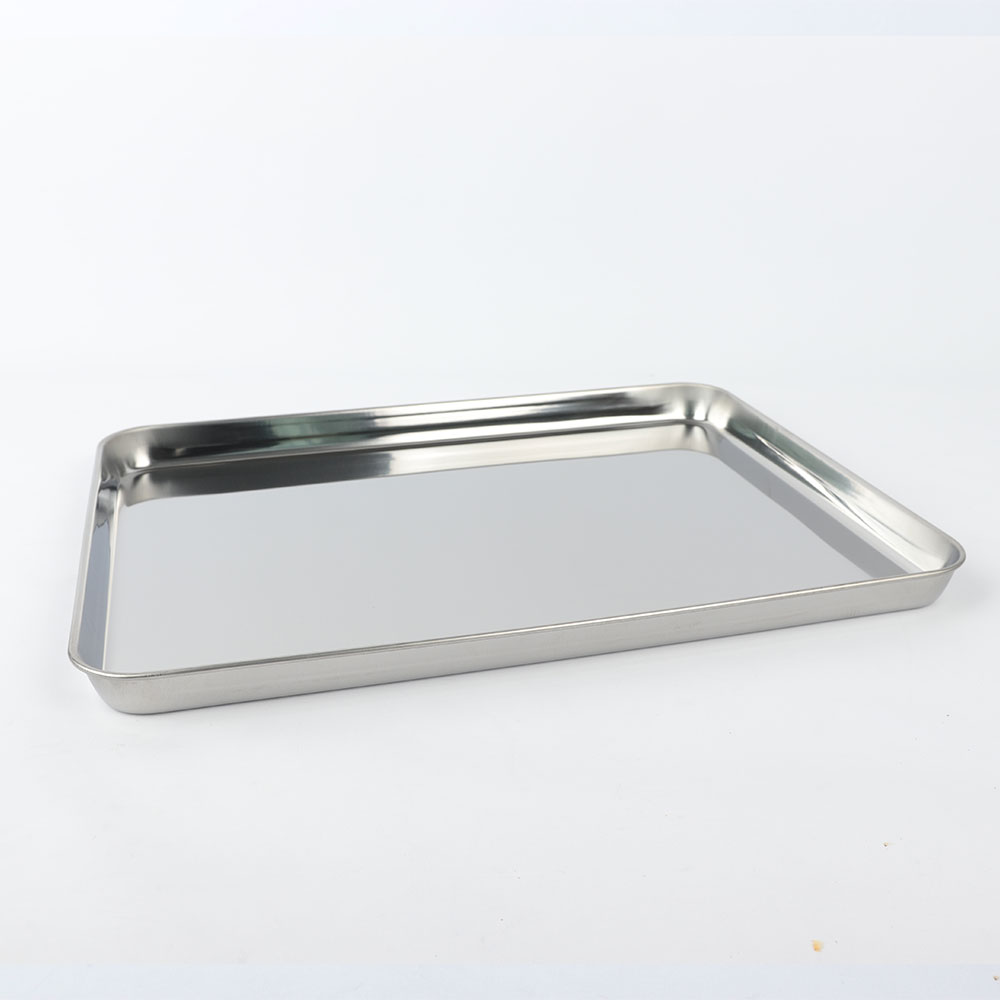 [SC단품] 낮은 스텐 쟁반 4호 SC-28-9 410x300x25