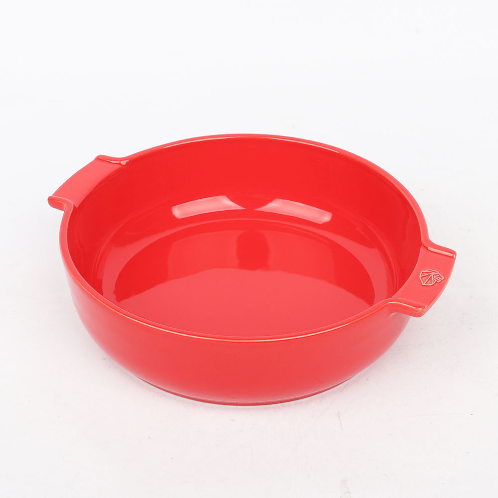 푸조 오븐 트레이 에어프라이어 그릇 전자레인지용 찜기 세라믹 AA 원형 27