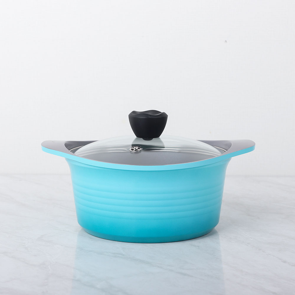 [단일] 알루아트 IH 세라믹 양수 냄비 20cm 이유식 주물 라면