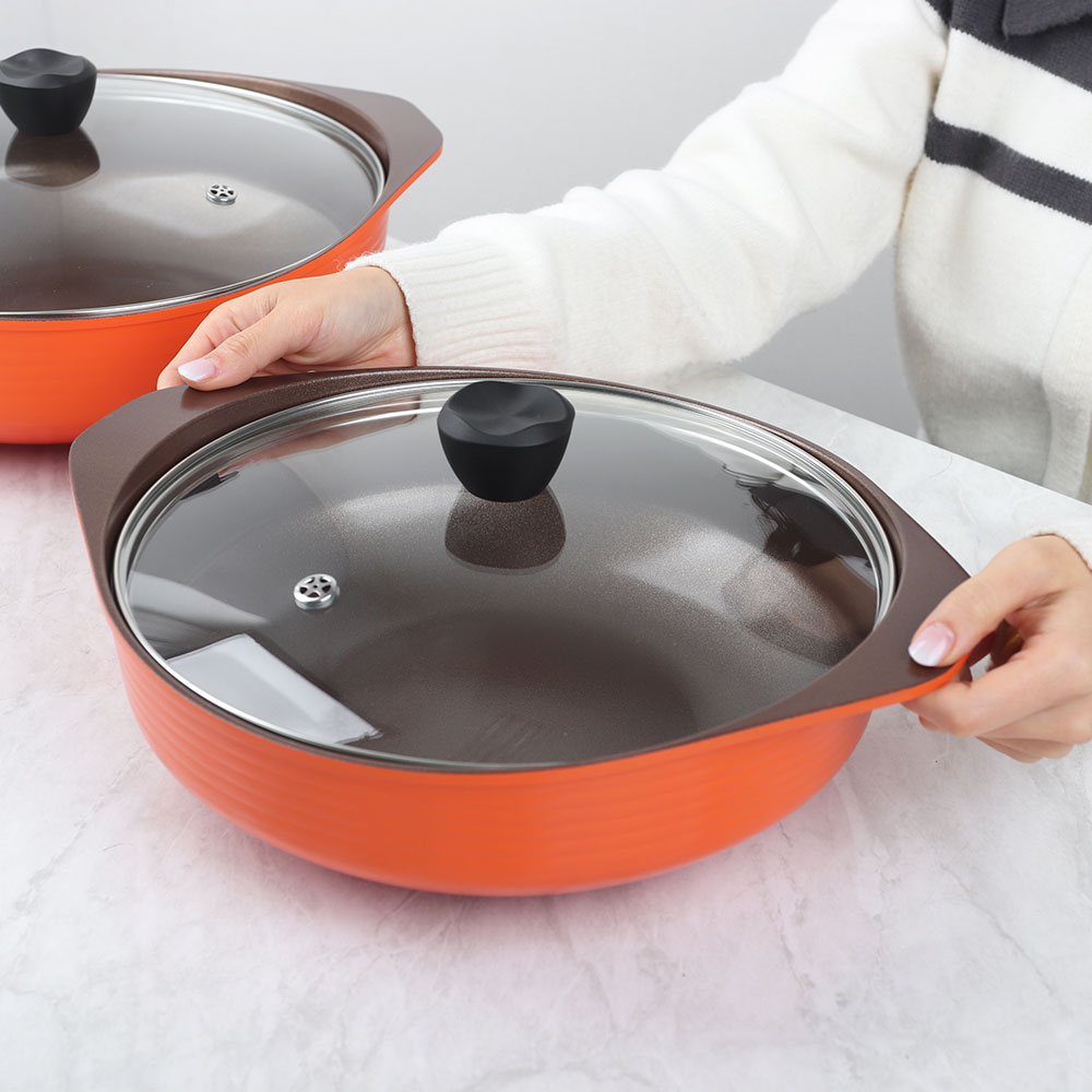 알루아트 IH 세라믹 멀티웍 전골 냄비 코팅 대형 AA 28cm