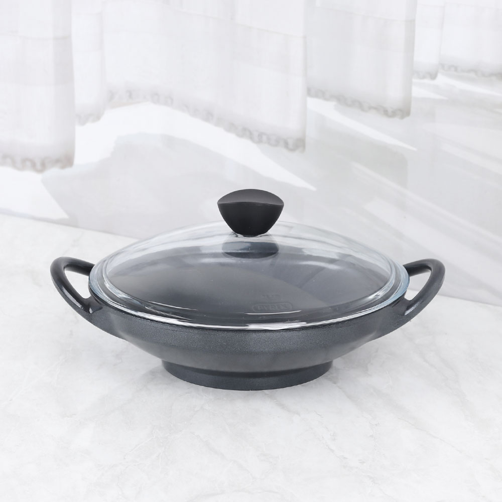 [단일] 알루아트 세라믹 양수웍 24cm 전골 냄비 나베 코팅 찌개