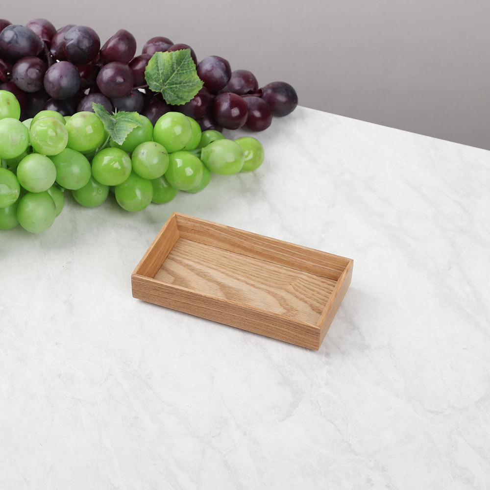 [단일] DS 우드 원목 직 카스타 받침 소 150mm 트레이 미니 테이블