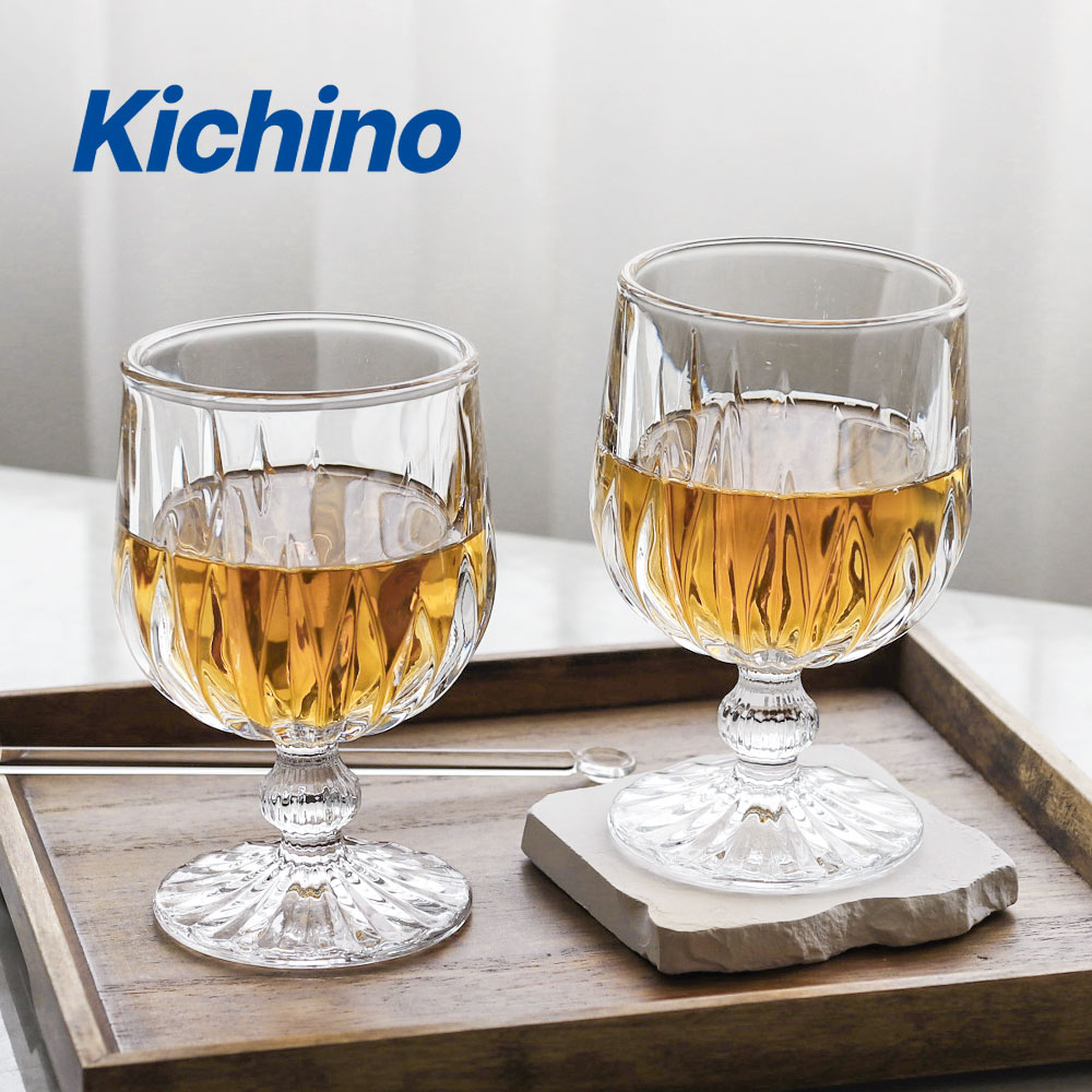 키치노 벨린 고블렛 잔 240ml A타입 4p 세트 와인 잔 유리컵 물컵 VV