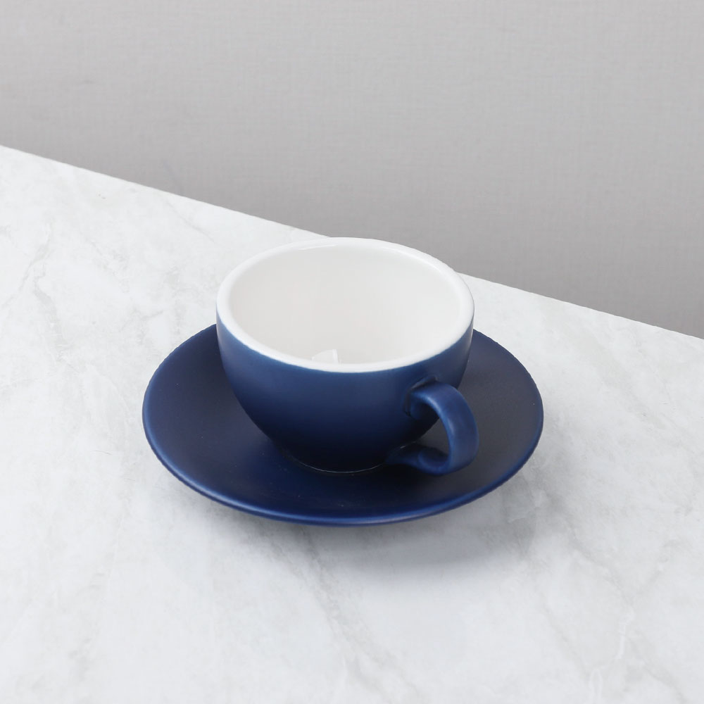 [단일] 위즈라인 리움 커피 1호 세트 네이비 70ml 에스프레소 미니