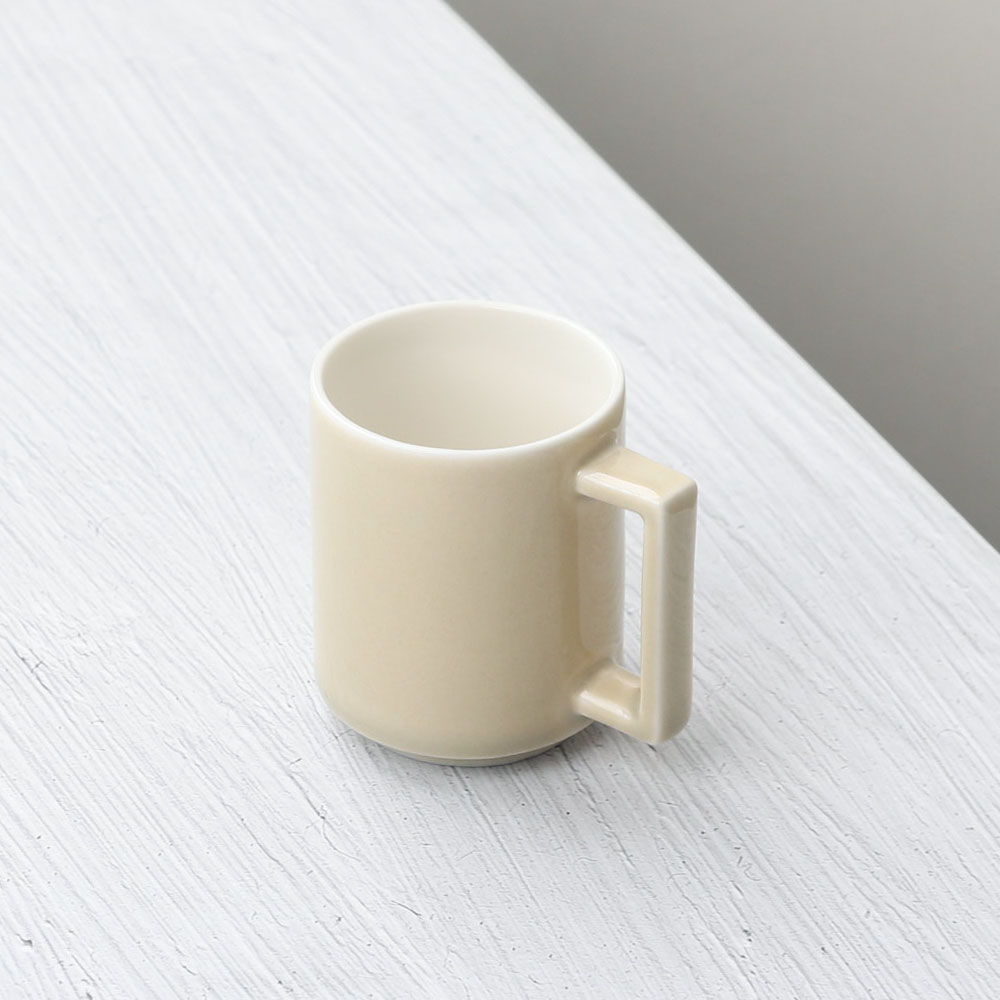 [단일] 따에 에스프레소 잔 베이지 90ml 커피 샷잔 미니 컬러